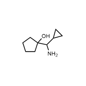 1-(Amino(cyclopropyl)methyl)cyclopentan-1-ol|CS-1032548