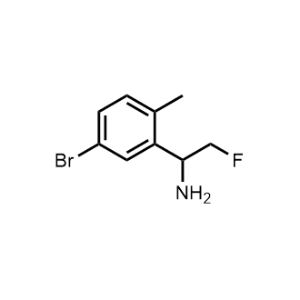1-(5-Bromo-2-methylphenyl)-2-fluoroethan-1-amine|CS-1032569