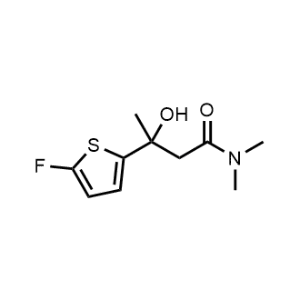 3-(5-Fluorothiophen-2-yl)-3-hydroxy-N,N-dimethylbutanamide|CS-1033004