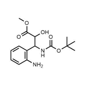 Methyl 3-(2-aminophenyl)-3-((tert-butoxycarbonyl)amino)-2-hydroxypropanoate|CS-1033044
