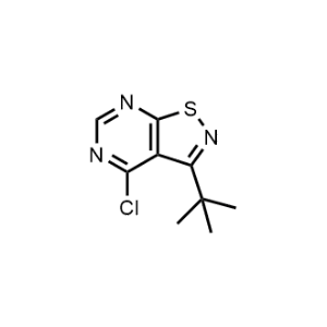 3-(Tert-butyl)-4-chloroisothiazolo[5,4-d]pyrimidine|CS-1033247