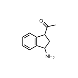 1-(3-Amino-2,3-dihydro-1H-inden-1-yl)ethan-1-one|CS-1033255