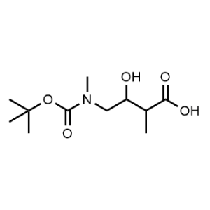 4-((Tert-butoxycarbonyl)(methyl)amino)-3-hydroxy-2-methylbutanoic acid|CS-1033517