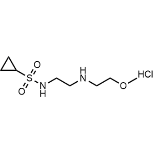 N-(2-((2-Methoxyethyl)amino)ethyl)cyclopropanesulfonamide hydrochloride|CS-1033635