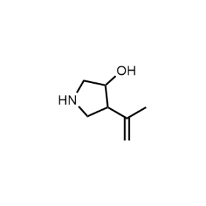 4-(Prop-1-en-2-yl)pyrrolidin-3-ol|CS-1033710