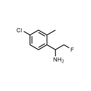 1-(4-Chloro-2-methylphenyl)-2-fluoroethan-1-amine|CS-1033775