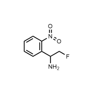 2-Fluoro-1-(2-nitrophenyl)ethan-1-amine|CS-1033790