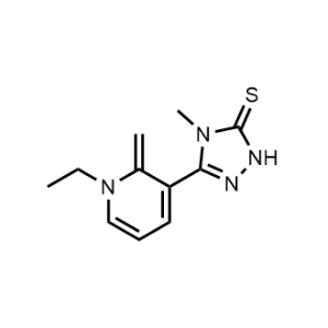 5-(1-Ethyl-2-methylene-1,2-dihydropyridin-3-yl)-4-methyl-2,4-dihydro-3H-1,2,4-triazole-3-thione|CS-1033896