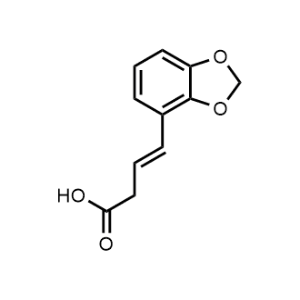 (E)-4-(Benzo[d][1,3]dioxol-4-yl)but-3-enoic acid|CS-1033930