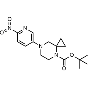 Tert-butyl 7-(6-nitropyridin-3-yl)-4,7-diazaspiro[2.5]octane-4-carboxylate|CS-1034024