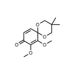 7,8-Dimethoxy-3,3-dimethyl-1,5-dioxaspiro[5.5]undeca-7,10-dien-9-one|CS-1034042