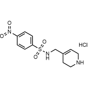 4-Nitro-N-((1,2,3,6-tetrahydropyridin-4-yl)methyl)benzenesulfonamide hydrochloride|CS-1034067