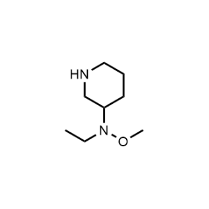 N-Ethyl-O-methyl-N-(piperidin-3-yl)hydroxylamine|CS-1034228