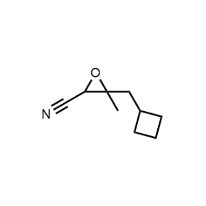 3-(Cyclobutylmethyl)-3-methyloxirane-2-carbonitrile|CS-1034237