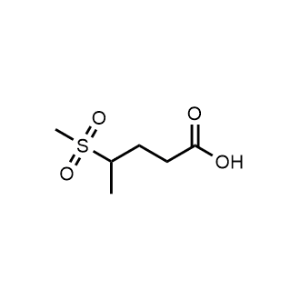 4-(Methylsulfonyl)pentanoic acid|CS-1034258