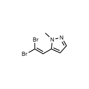 5-(2,2-Dibromovinyl)-1-methyl-1H-pyrazole|CS-1034299