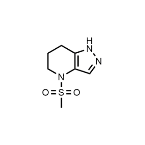 4-(Methylsulfonyl)-4,5,6,7-tetrahydro-1H-pyrazolo[4,3-b]pyridine|CS-1034477