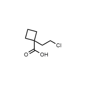 1-(2-Chloroethyl)cyclobutane-1-carboxylic acid|CS-1034752