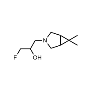 1-(6,6-Dimethyl-3-azabicyclo[3.1.0]hexan-3-yl)-3-fluoropropan-2-ol|CS-1034845