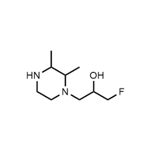 1-(2,3-Dimethylpiperazin-1-yl)-3-fluoropropan-2-ol|CS-1034859