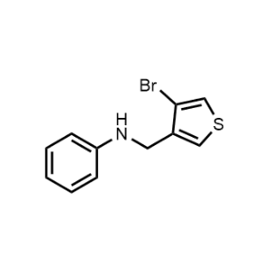 N-((4-Bromothiophen-3-yl)methyl)aniline|CS-1034862