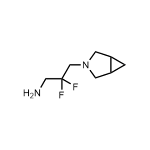 3-(3-Azabicyclo[3.1.0]hexan-3-yl)-2,2-difluoropropan-1-amine|CS-1034871