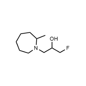 1-Fluoro-3-(2-methylazepan-1-yl)propan-2-ol|CS-1034915