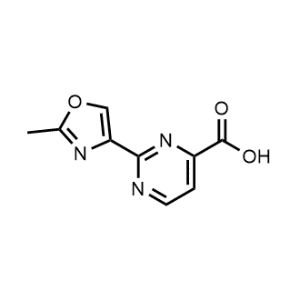 2-(2-Methyloxazol-4-yl)pyrimidine-4-carboxylic acid|CS-1035006