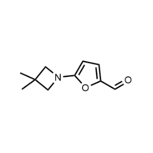 5-(3,3-Dimethylazetidin-1-yl)furan-2-carbaldehyde|CS-1035127