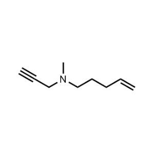 N-Methyl-N-(prop-2-yn-1-yl)pent-4-en-1-amine|CS-1035276