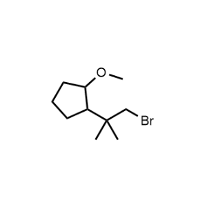 1-(1-Bromo-2-methylpropan-2-yl)-2-methoxycyclopentane|CS-1035294