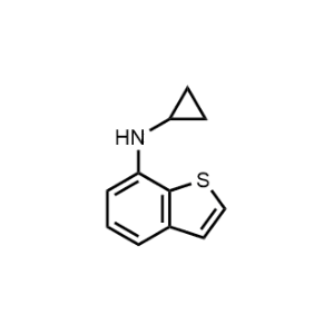 N-Cyclopropylbenzo[b]thiophen-7-amine|CS-1035476
