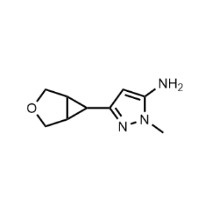 3-(3-Oxabicyclo[3.1.0]hexan-6-yl)-1-methyl-1H-pyrazol-5-amine|CS-1035483
