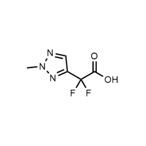 2,2-Difluoro-2-(2-methyl-2H-1,2,3-triazol-4-yl)acetic acid|CS-1035492
