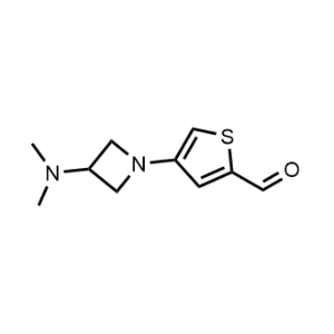 4-(3-(Dimethylamino)azetidin-1-yl)thiophene-2-carbaldehyde|CS-1035562