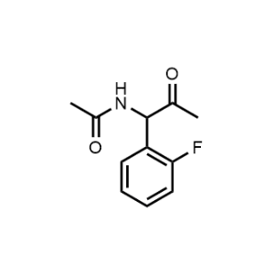 N-(1-(2-Fluorophenyl)-2-oxopropyl)acetamide|CS-1035698