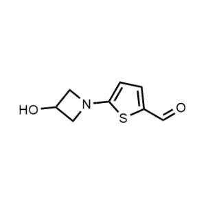 5-(3-Hydroxyazetidin-1-yl)thiophene-2-carbaldehyde|CS-1035780