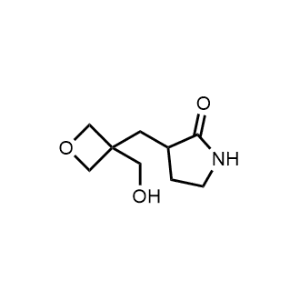 3-((3-(Hydroxymethyl)oxetan-3-yl)methyl)pyrrolidin-2-one|CS-1035803