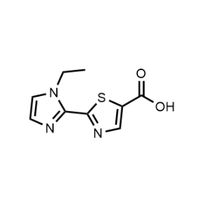2-(1-Ethyl-1H-imidazol-2-yl)thiazole-5-carboxylic acid|CS-1035822
