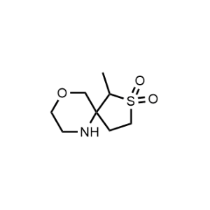 1-Methyl-9-oxa-2-thia-6-azaspiro[4.5]decane 2,2-dioxide|CS-1035899