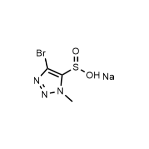 4-Bromo-1-methyl-1H-1,2,3-triazole-5-sulfinic acid, sodium salt|CS-1035966