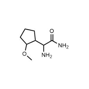 2-Amino-2-(2-methoxycyclopentyl)acetamide|CS-1036066