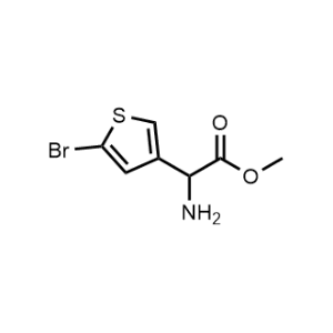Methyl 2-amino-2-(5-bromothiophen-3-yl)acetate|CS-1036182