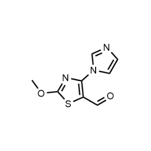 4-(1H-Imidazol-1-yl)-2-methoxythiazole-5-carbaldehyde|CS-1036245