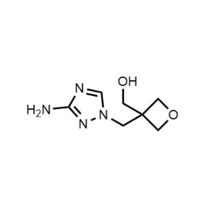 (3-((3-Amino-1H-1,2,4-triazol-1-yl)methyl)oxetan-3-yl)methanol|CS-1036251