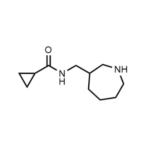 N-(Azepan-3-ylmethyl)cyclopropanecarboxamide|CS-1036298
