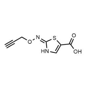 2-((Prop-2-yn-1-yloxy)imino)-2,3-dihydrothiazole-5-carboxylic acid|CS-1036313