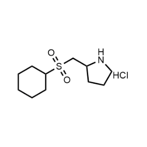 2-((Cyclohexylsulfonyl)methyl)pyrrolidine hydrochloride|CS-1036409