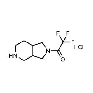 2,2,2-Trifluoro-1-(octahydro-2H-pyrrolo[3,4-c]pyridin-2-yl)ethan-1-one hydrochloride|CS-1036419