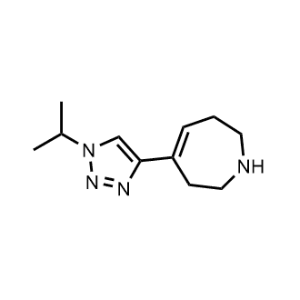 4-(1-Isopropyl-1H-1,2,3-triazol-4-yl)-2,3,6,7-tetrahydro-1H-azepine|CS-1036556
